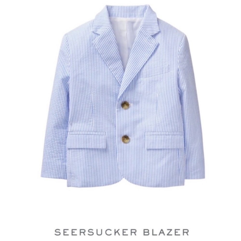 Janie and Jack Seersucker Suit